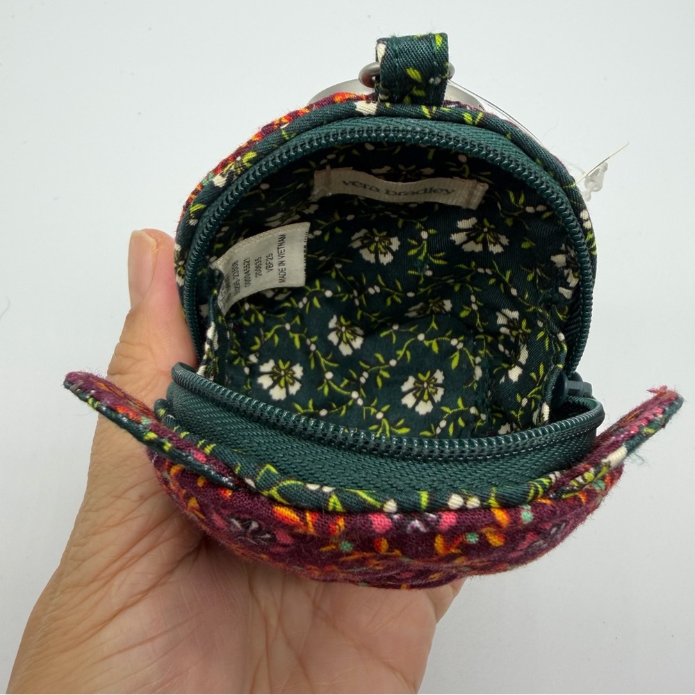 Anthropologie x Vera Bradley Teddy Bear Coin Purse Pouch - Picture 4 of 10